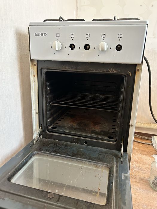 Рабочая старая газплита