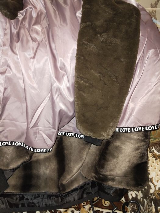 Куртка зимняя длинная