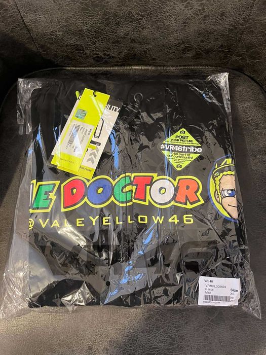 Valentino Rossi мъжка VR46 VRMFL305604 размер XS Cupolino Hoodie