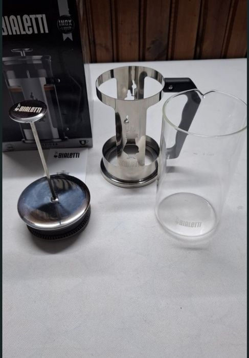 Френска преса Preziosa Bialetti 1 л,8 чаши,кафе,чай