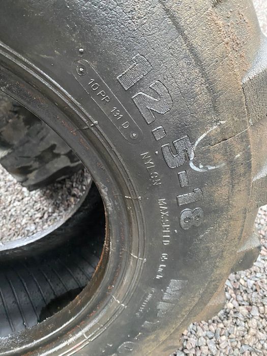 Anvelope cauciuc 12.5 R18