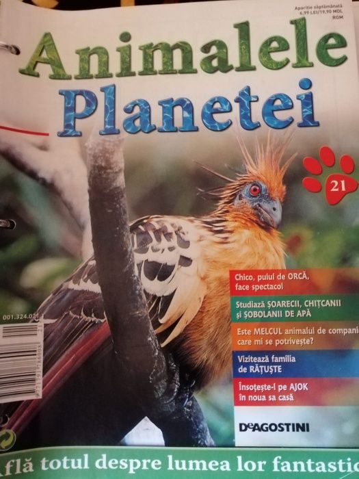 Colectia de reviste Animalele Planetei