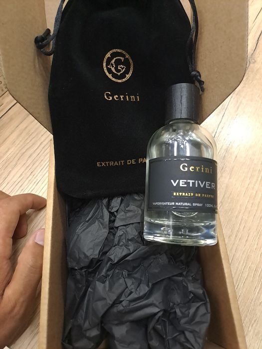 Gerini Vetiver Mineral fresh Bergamout Ambroxan