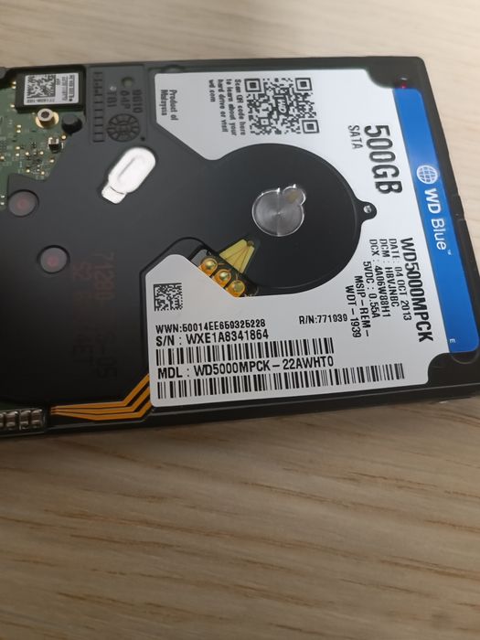 Hard WD UltraSlim HDD 5mm 500GB SFF-8784 WD5000MPCK