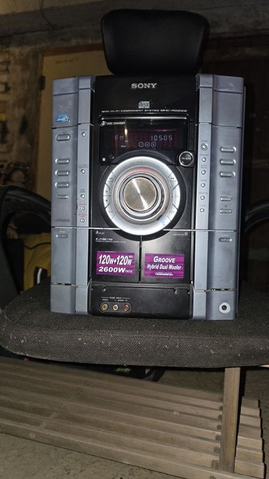 Музыкальный центр Sony mhc-rg222рабочий