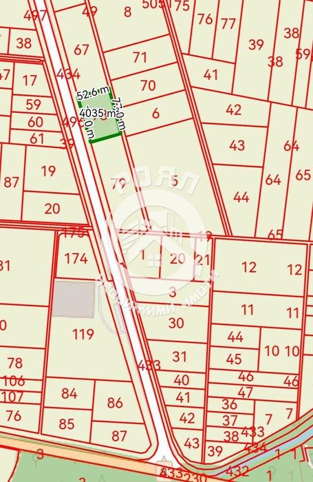 Продава се Парцел в с. Костиево, Област Пловдив - 4032 кв.м за 18 €/кв.м - Снимка #1