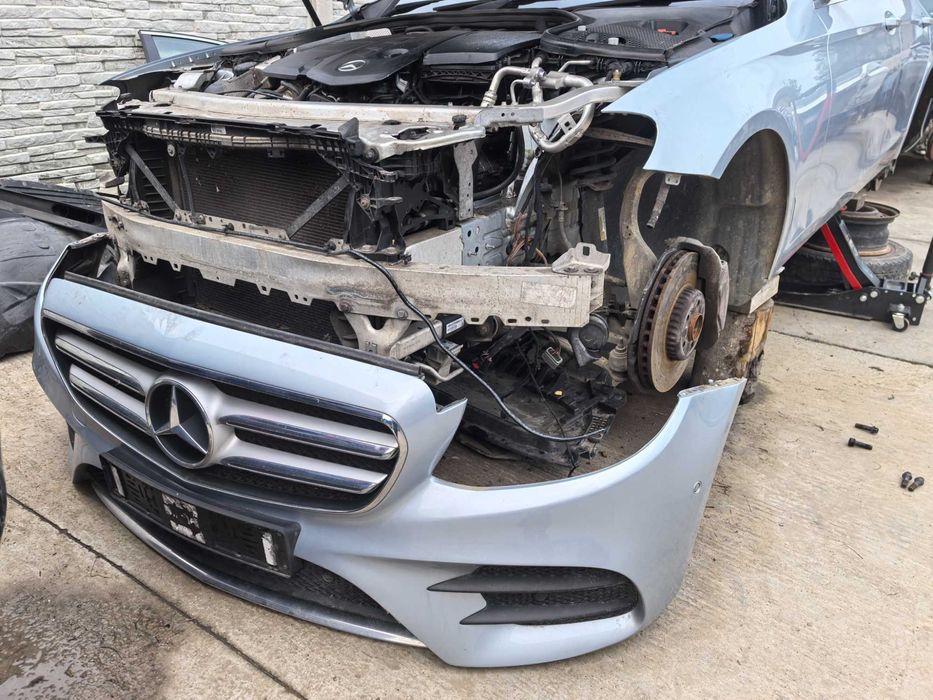 Mercedes E class w213 BOT faruri capota aripi trager bara pachet amg