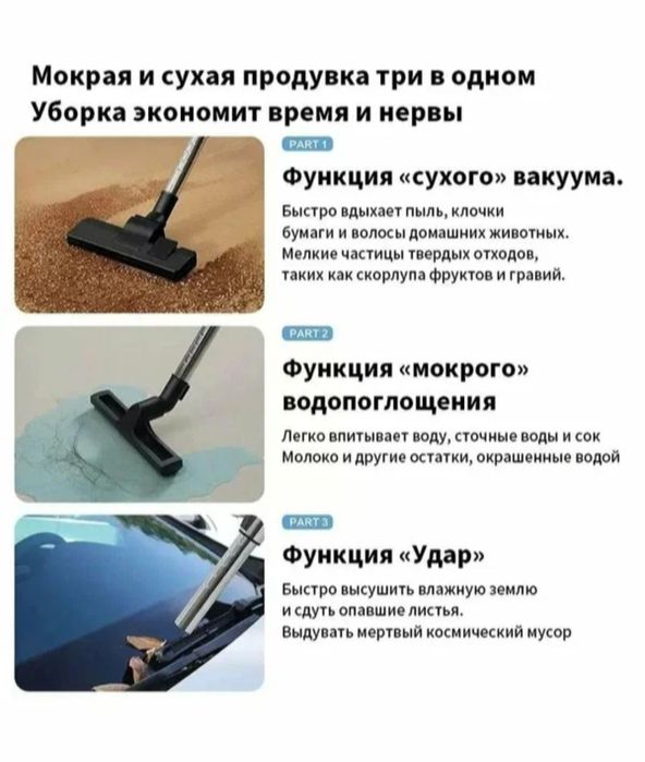 Пылесос  UAKEEN  Германия технология  укен  вокен