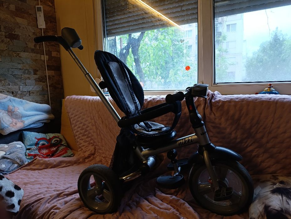 Детска триколка-количка сгъваема