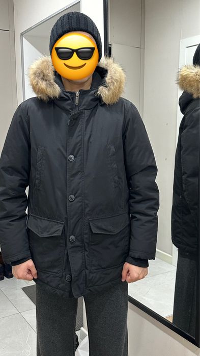 Зимняя парка на пуху