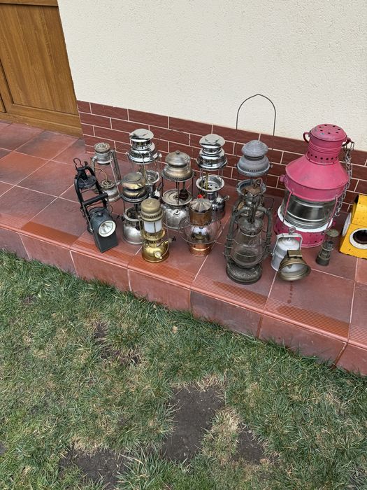 Lampa gaz cfr petromax tren felinar