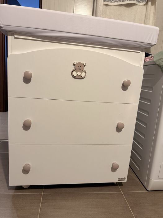 Comoda bebelusi Anne Bebe Multifunctionala cu Masa Infasat