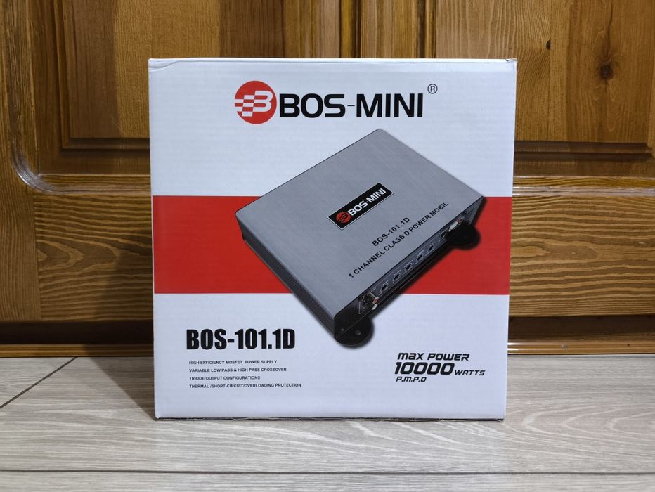 Усилитель для сабвуфера BOS-MINI (Моноблок). Новый.