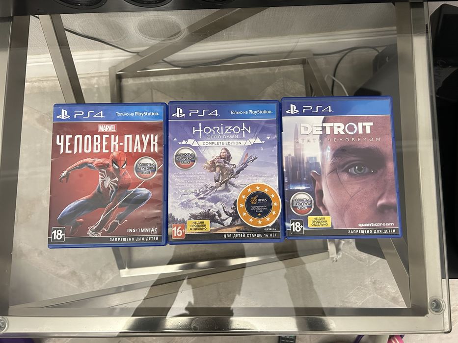 Диски на Playstation 4