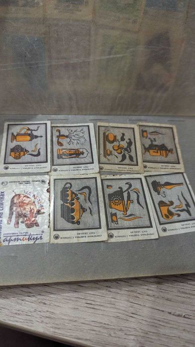 Этикетки спичечные