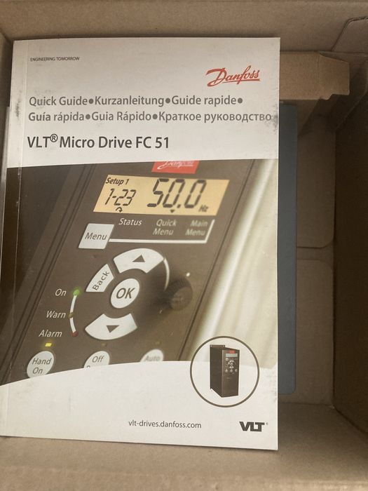 Частотник Danfoss 1,5 кВт