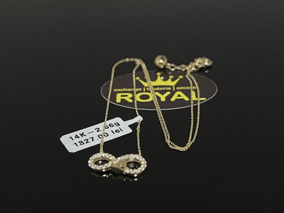 Bijuteria Royal CB : Lănțișor damă aur nou 2,66gr