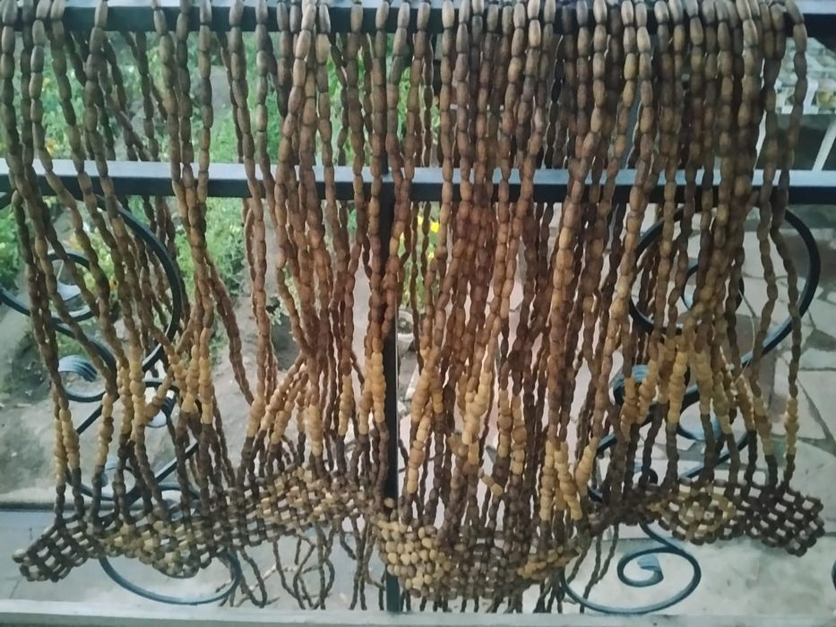 Продаем штора из деревянных бусин