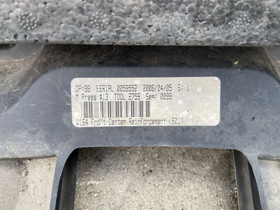 Предна броня Mercedes ML/w164