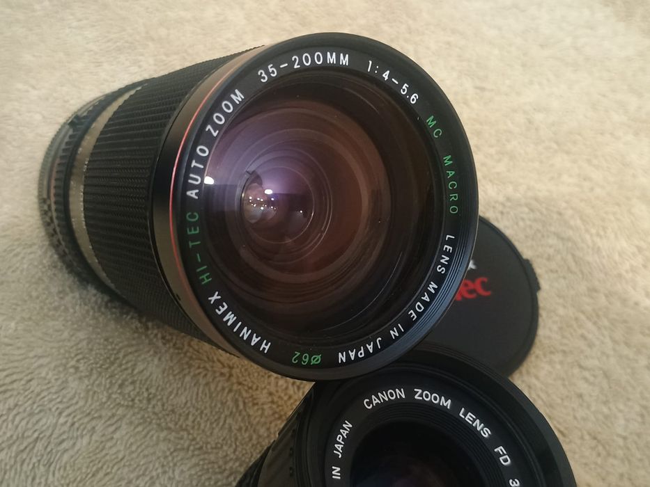 Aparat foto Canon T50 cu 2 obiective