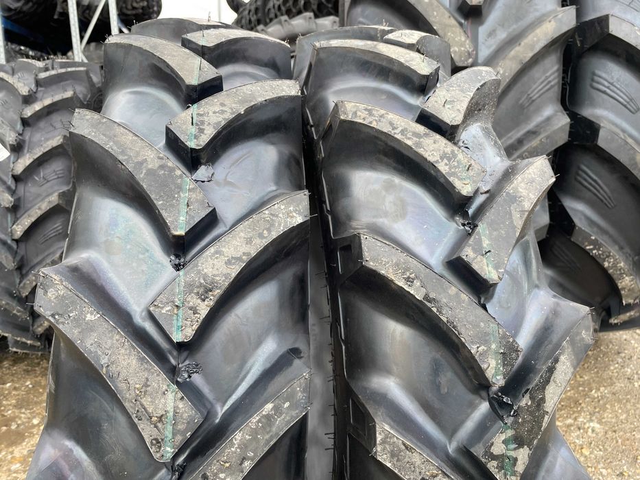 Anvelope noi 9.5-24 cu 8 pliuri pentru tractor fata marca OZKA