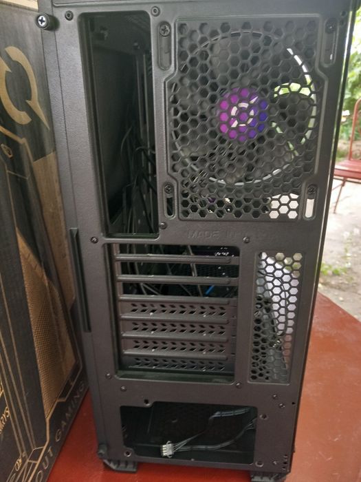 Carcasă Gaming AQIRYS Canopus | ATX, Tempered Glass, 3 Ventilatoare ARGB | Ca nouă, la cutie