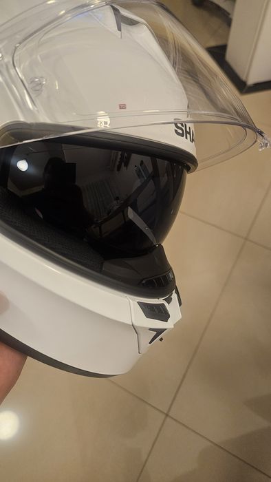 Casca moto SHARK D-SKWAL 3 BLANK alb