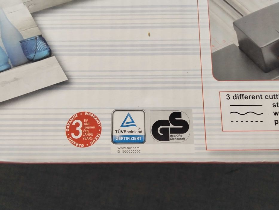 оригинална немска гилотина за рязане фотографии и визитки