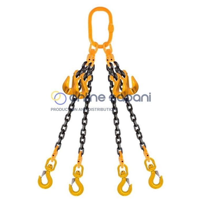 Верижни сапани с 1–4 рамена , до 26.5 т, с куки/шегели