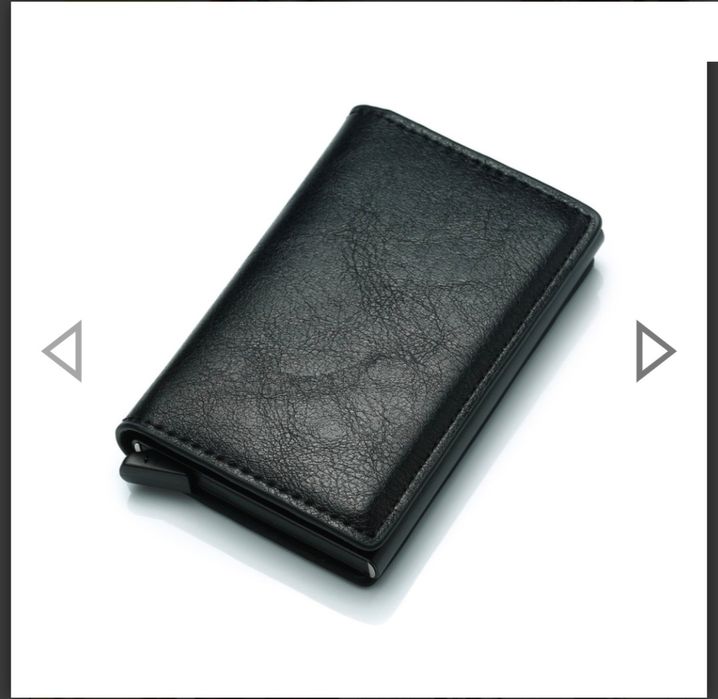 Кожен картодържател с Rfid защита