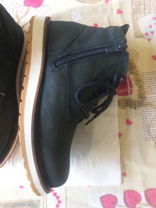 Боти за момче Zara 32 номер от естествена кожа