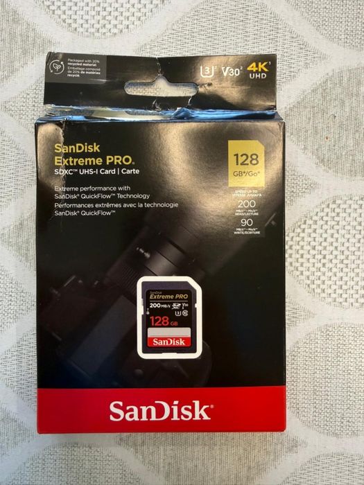 Карта памяти.  Sandisk