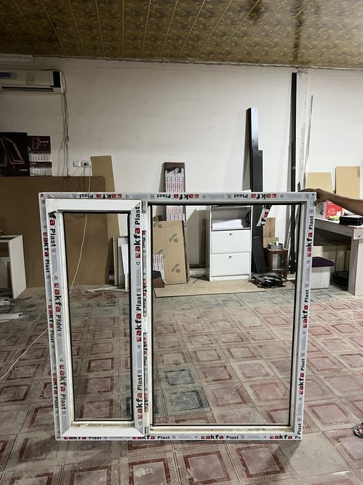 yangi akfa deraza ichki tashqi razmer 145x145