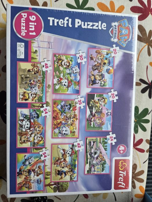 Trefl Paw Patrol 9 în 1.