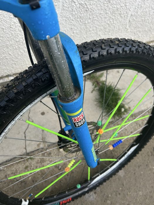 Bicicleta cube verde