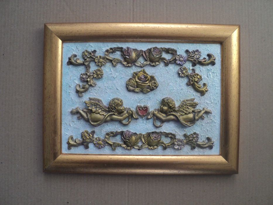 Сувенири от алабастър в рамка