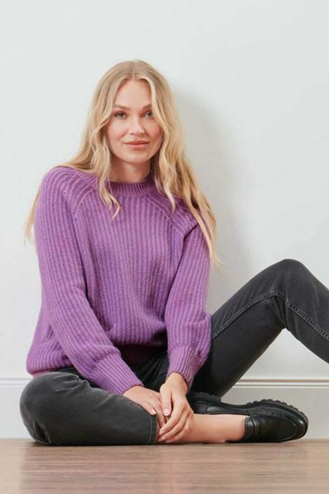 ‼️ Женский фактурный свитер Tchibo с воротником-стойкой (Германия)