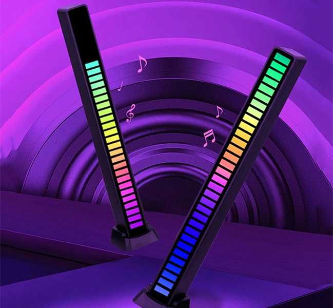 Music Bar – СИНХРОНИЗИРAНЕ с МУЗИКА, музикална ритъмна пръчка, LED Бар