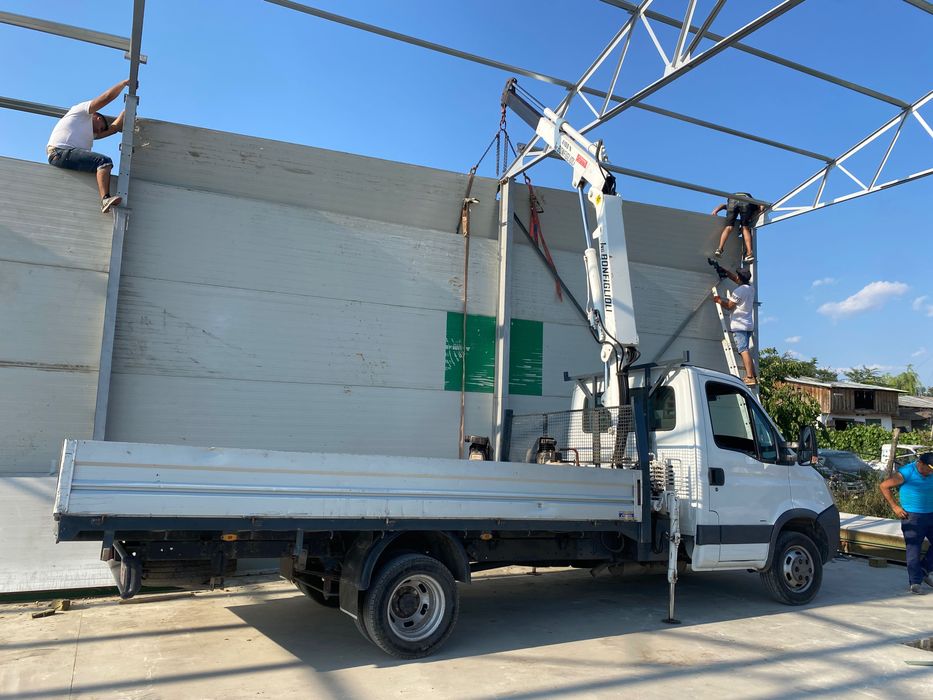 Transport marfa cu macara