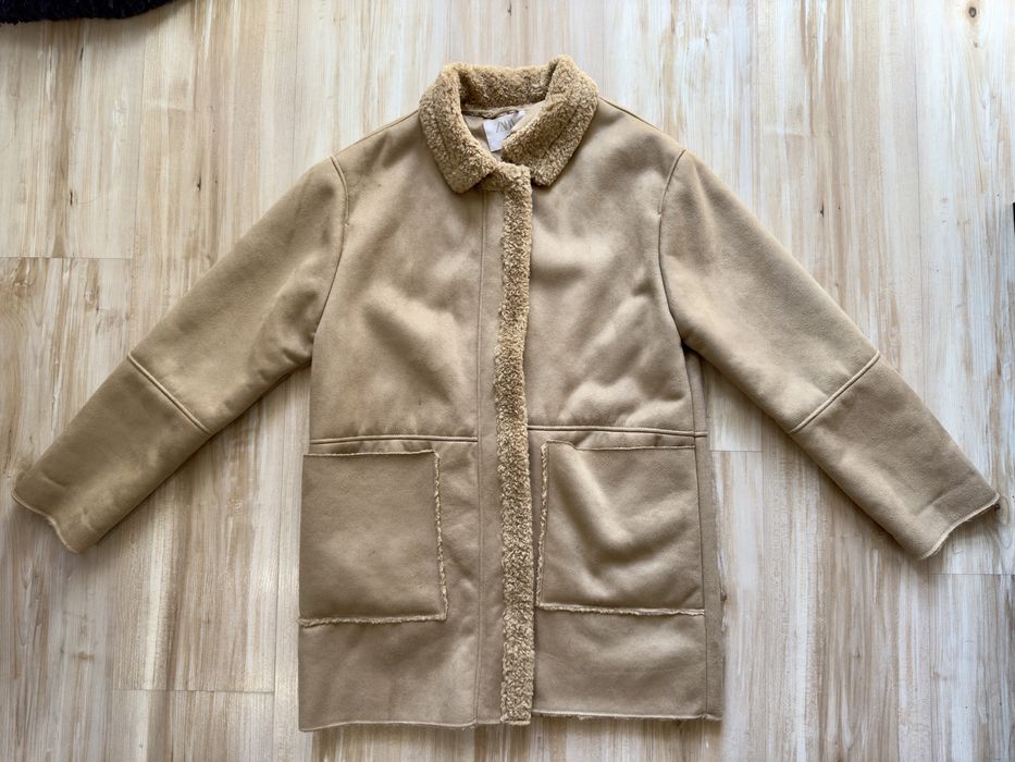 Дамско велурено палто Зара