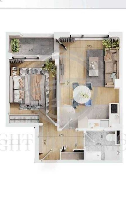 Продава се Двустаен апартамент в Пловдив, Тракия - 61 кв.м за 1487 €/кв.м - Снимка #2