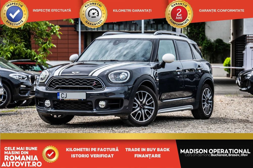 Mini Countryman 13.347e+TVA CooperS 4x4  Keyless HarmanKardon piele portbagaj electric