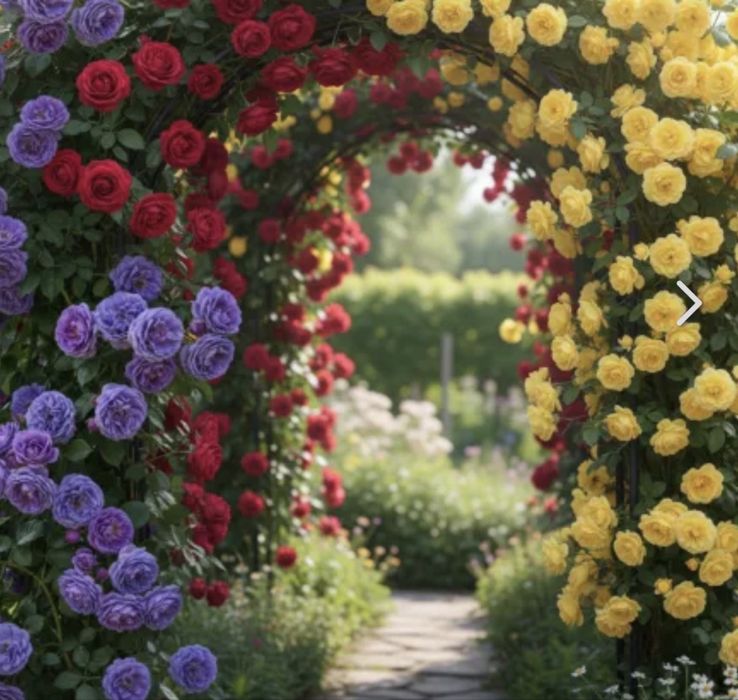 Вьющиеся розы  5 сортов