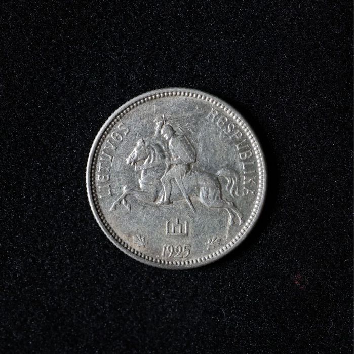 Литва 2 лита 1925 серебро