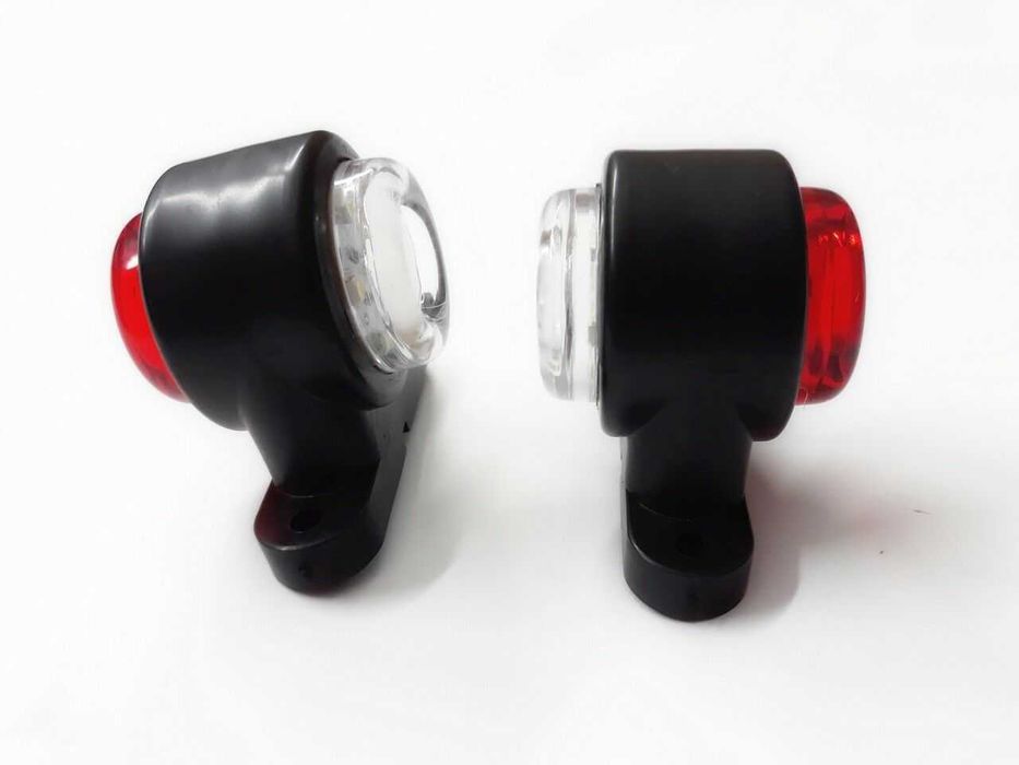 1 бр. мини ЛЕД LED рогчета габарити с 12 SMD диода  12-24V