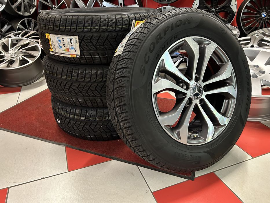 Джанти 17 Цола С Гуми зимни 235/65/17 5х112 Mercedes GLC W253 ML W166