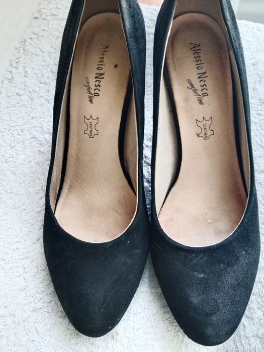 Туфли замшевые  размер 38