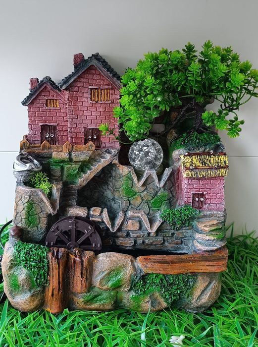 Сувенир водопад течёт вода. Отличный подарок и уют вашему дому, офису.