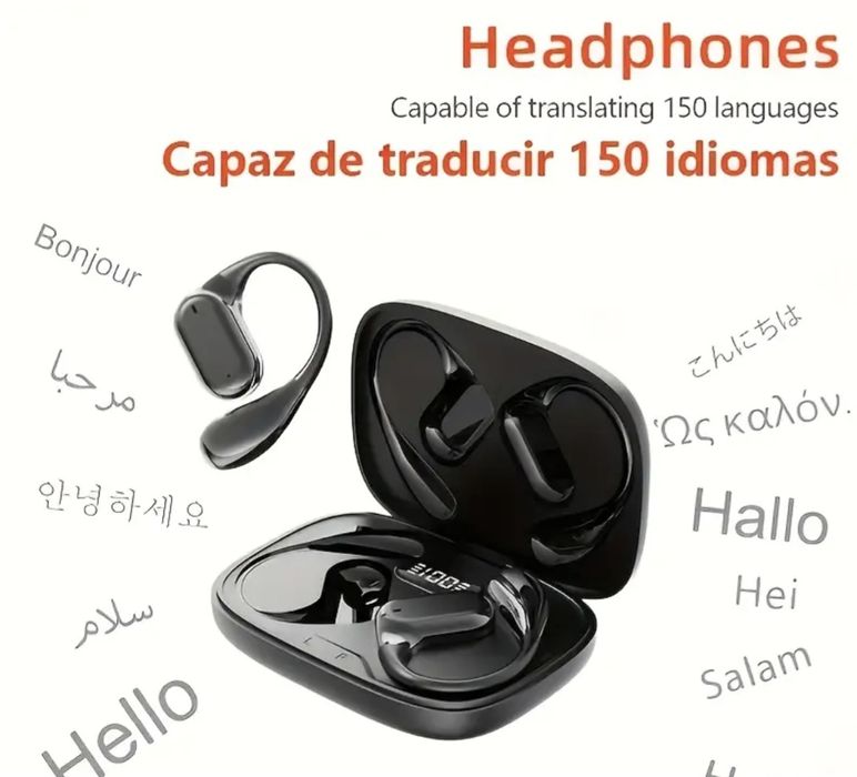 Căști wirelss cu traducere inteligenta AI