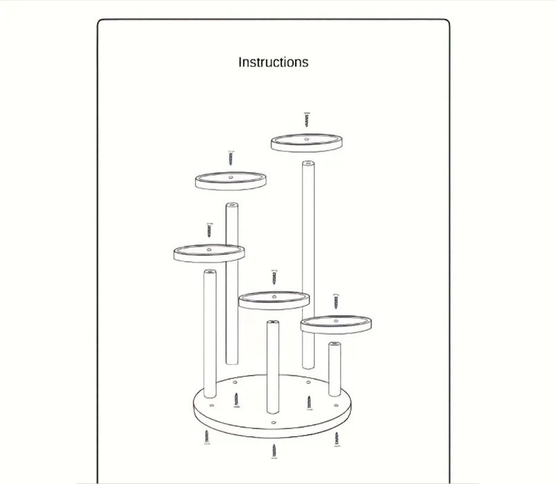 Стойка, полочки для цветов